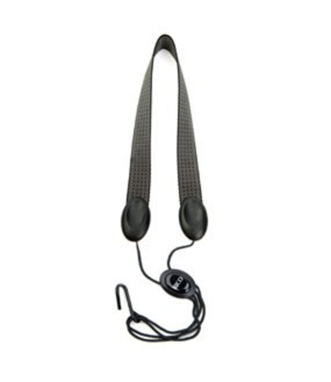 Rico Fabric Sax Strap (Industrial) with Metal Hook for Soprano/Alto Saxophones