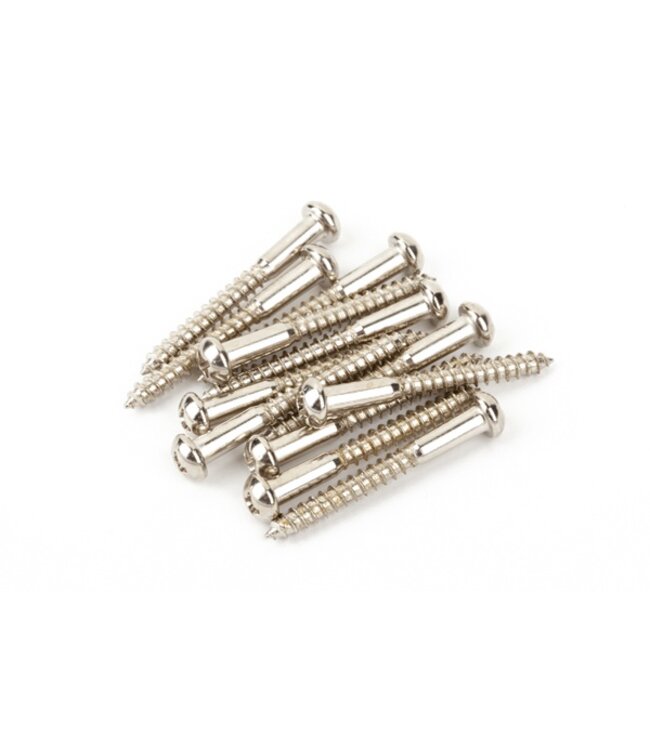 Fender Vintage-Style Stratocaster Bridge Mounting Screws (12) (Phillips)