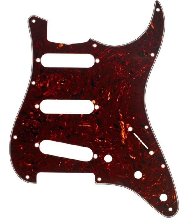 Fender Strat Pickguard Tortoise S/S/S