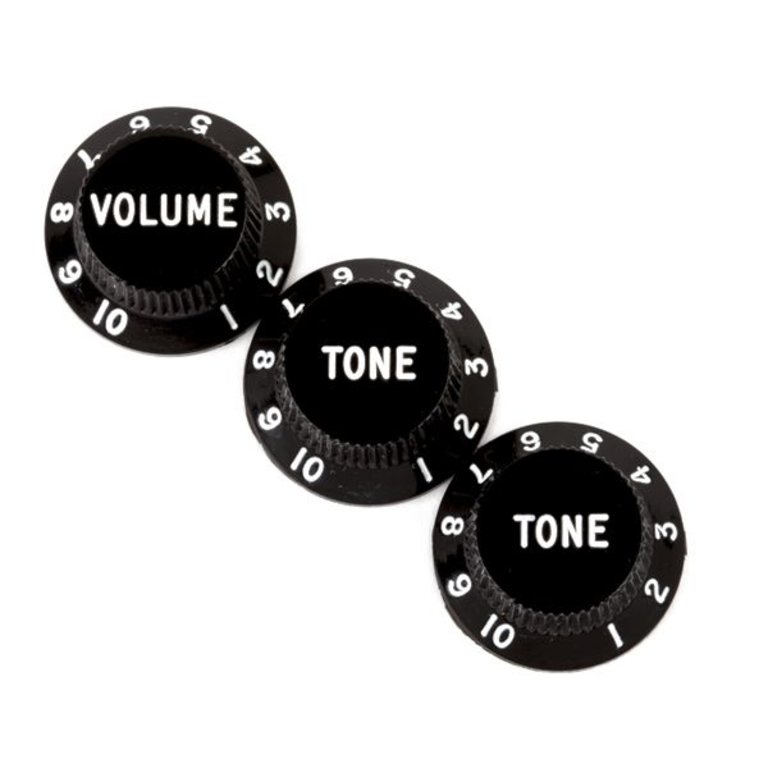 100pcs 30x17mm circulaire Knob Aluminium Housse Pour Audio Volume Tone Control
