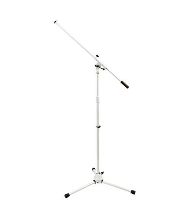 On-Stage MS7801W Euro Boom Microphone Stand- White