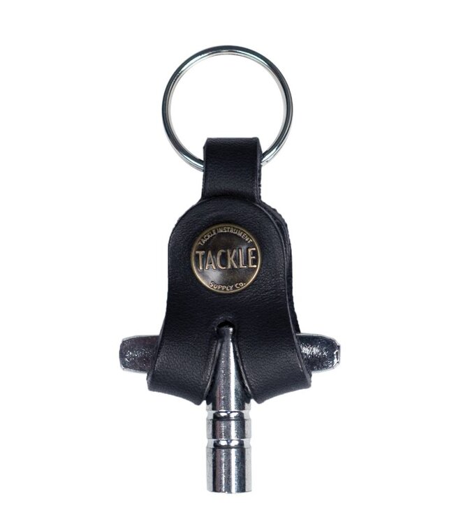 Tackle Leather Drum Key Case - Black