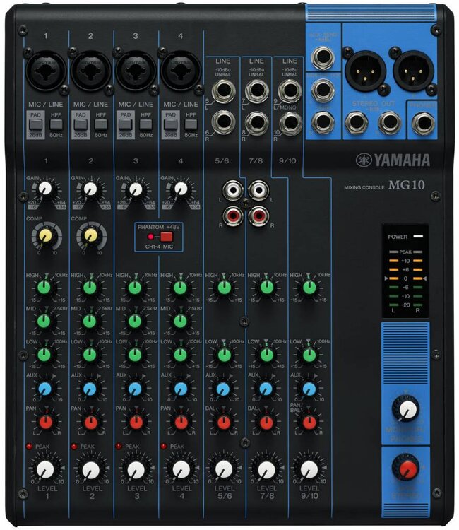 Yamaha MG10 Mixing Console
