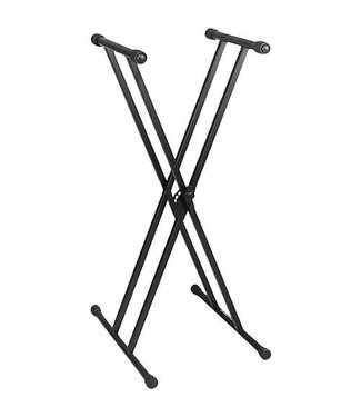 On-Stage On-Stage KS7291 Pro Double-X Keyboard Stand with Ergo-Lock