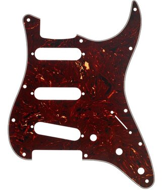 Fender Fender Stratocaster SSS Tortoise Shell Pickguard, 11 Hole