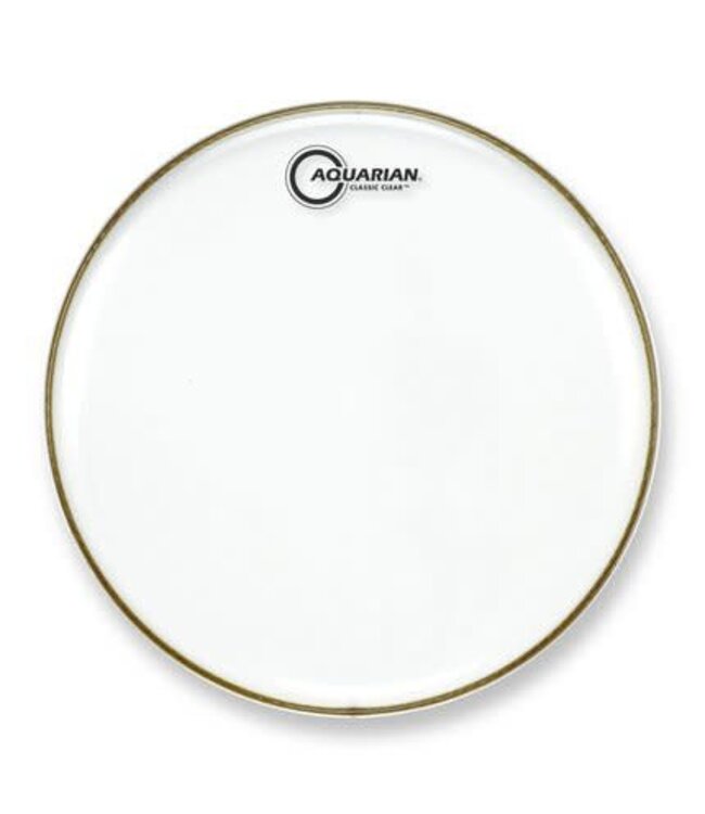 Aquarian 14" Classic Clear Snare Side Drum Head
