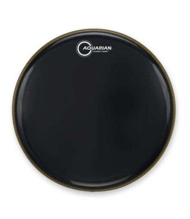 Aquarian 14" Classic Clear Black Drum Head