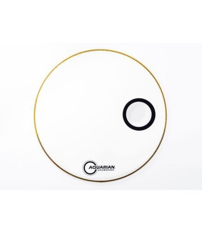 Aquarian 22" Resonant Small Offset, Ported, White