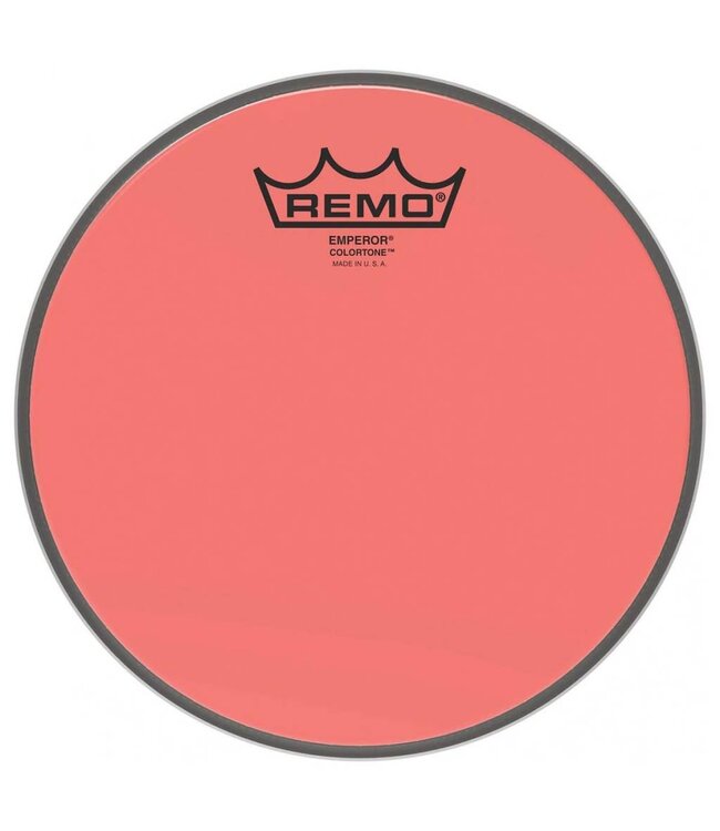 Remo 10" Emperor Clear Red Colortone Drum Head