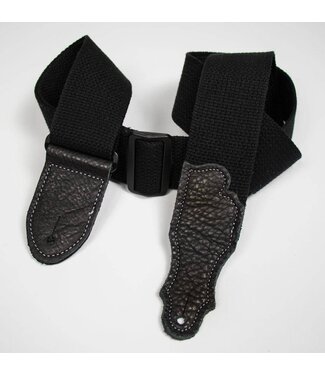 Franklin Franklin 2" Cotton Strap, Black/Black
