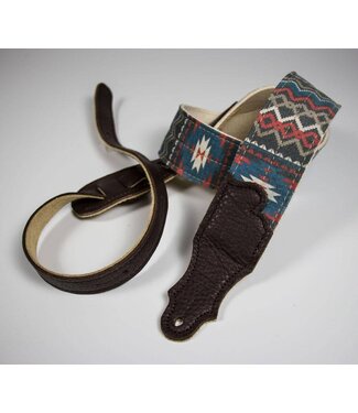 Franklin Franklin 2" Old Aztec Strap, Blue/Red