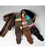 Franklin 2" Saddle Blanket Strap, Earth Tones, Chocolate Ends