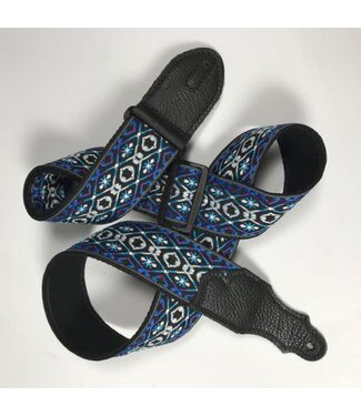 Franklin Franklin 2" Retro Folk Strap, Blue-Purple