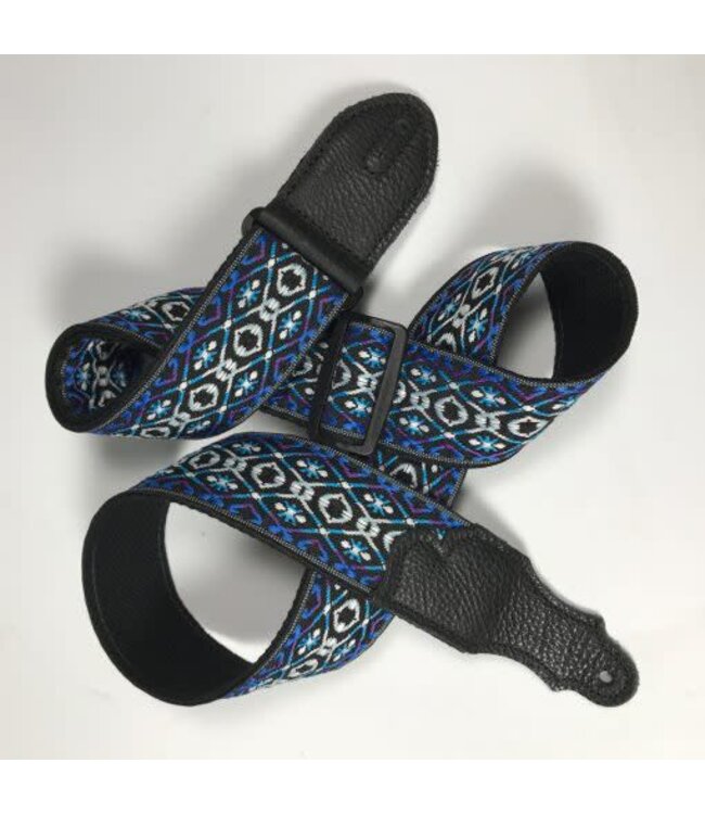 Franklin Franklin 2" Retro Folk Strap, Blue-Purple