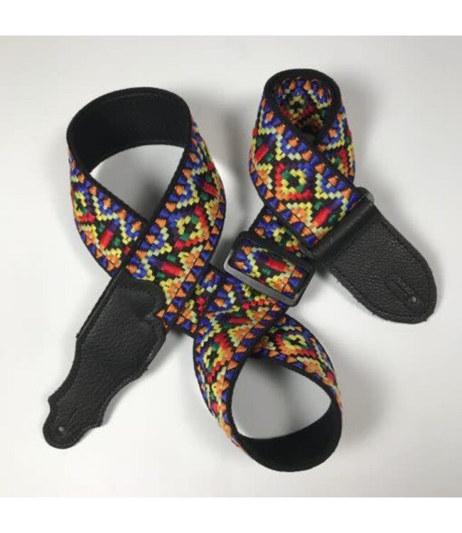 Franklin 2" Retro Folk Strap, Multi-Colored