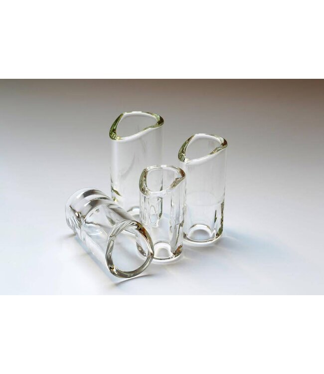 The Rock Slide GRS-MC Medium Clear Glass Slide