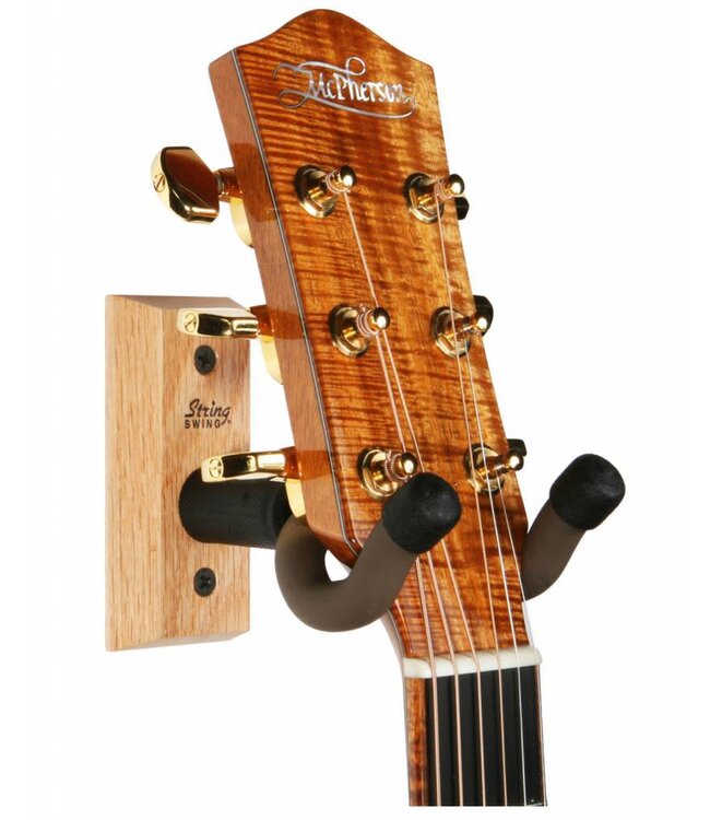 String Swing Guitar Wall Keeper - Oak