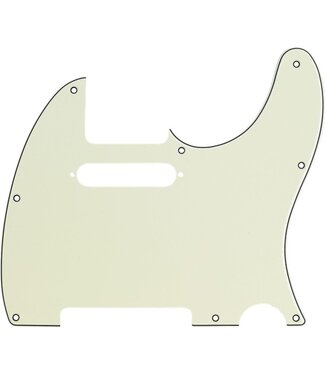 Fender Fender Pickguard, Telecaster, 8-Hole Mount, Mint Green, 3-Ply