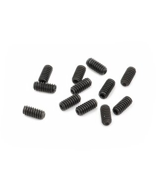 Fender Fender American Bridge Saddle Height Adjustment Screws (1/4"), Black (12)