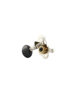 Allparts Allparts TK-7972-001 Grover Geared Ukulele Keys Nickel- Set of 4