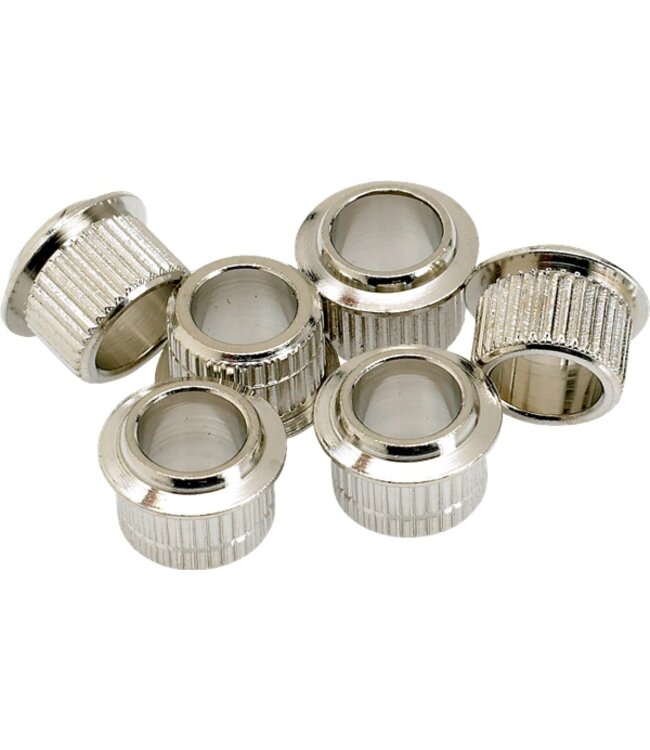 Fender Vintage-Style Guitar Tuning Machine Bushings (6), Nickel