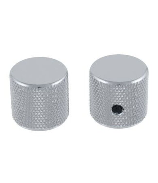 Allparts Allparts Chrome Barrel Knobs