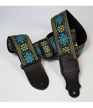 Franklin Franklin 2" Retro Folk Strap, Turquoise