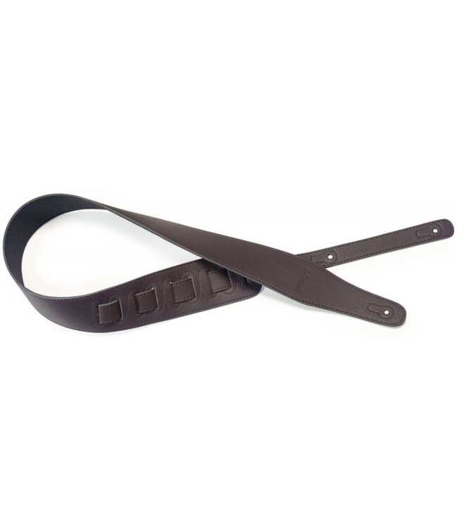 Stagg Suede-Style Strap Dark Brown