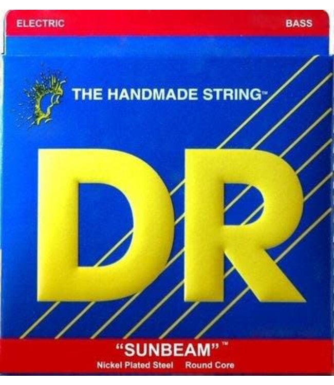 DR NMR5-45 SUNBEAM 5-String Nickel Plated Bass String Set, 45-125