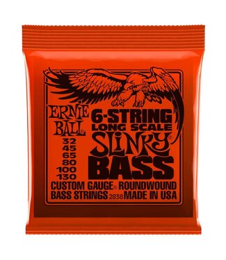 Ernie Ball Ernie Ball Slinky, Nickel, 6 String Bass, Long Scale