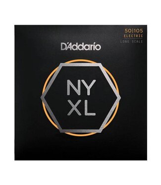 D'Addario D'Addario NYXL50105 Nickel Wound Bass Guitar Strings, Medium, 50-105, Long Scale