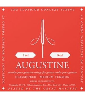 Augustine Augustine Red Classical String Set, Medium Tension
