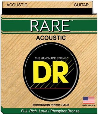 DR DR Strings RARE Acoustic Phosphor String Set, 13-56