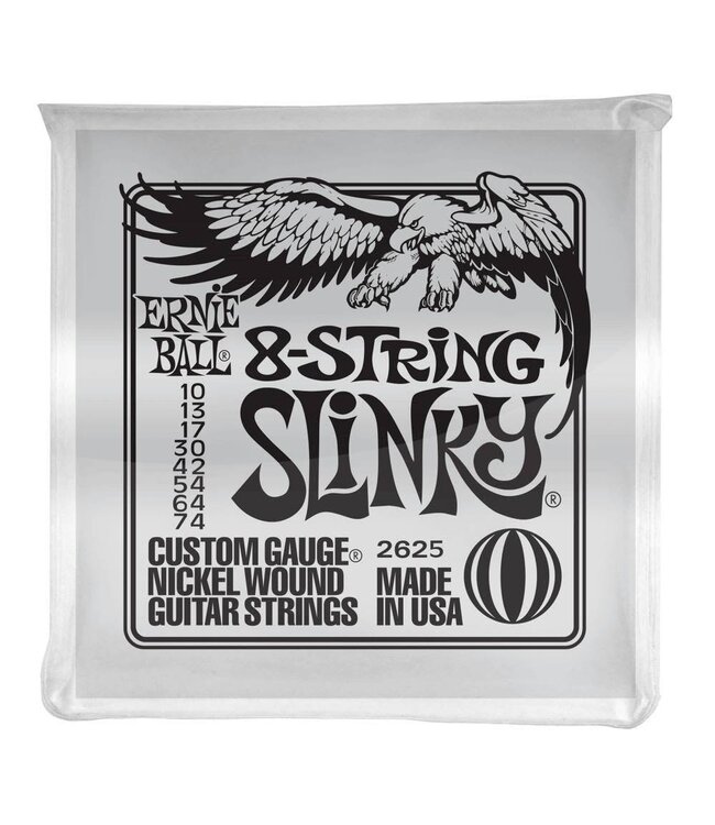 Ernie Ball Slinkies 8-String, Nickel
