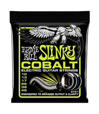 Ernie Ball Ernie Ball 2721 Cobalt Regular Slinky Electric String Set, 10-46