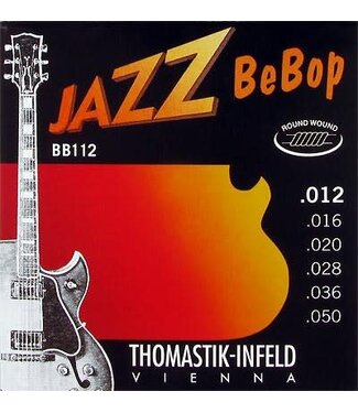 Thomastik Thomastik-Infeld BB112 Jazz Bebop Round Wound Set, 12-50