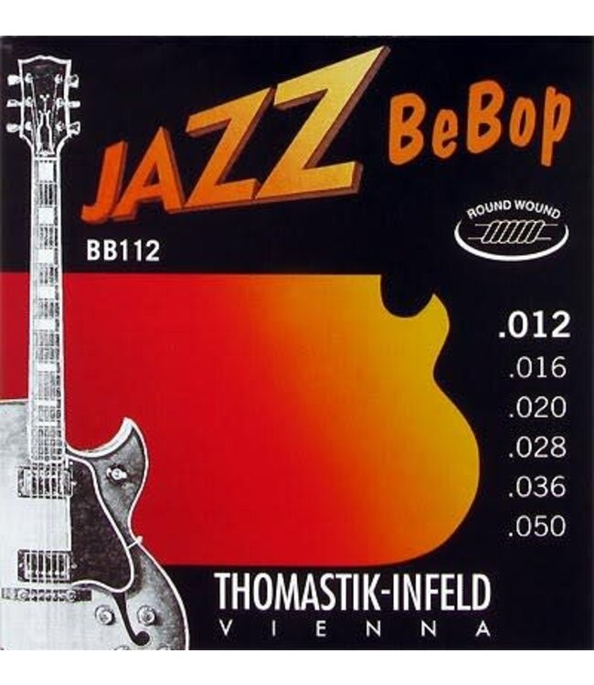 Thomastik-Infeld BB112 Jazz Bebop Round Wound Set, 12-50