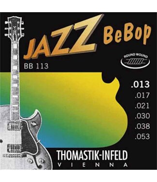 Thomastik Thomastik-Infeld BB113 Jazz Bebop Round Wound Set, 13-53