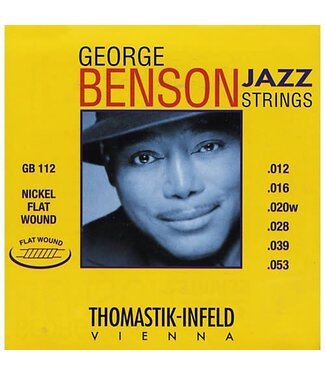 Thomastik Thomastik-Infeld GB112 Benson Jazz Flatwound Set, 12-53