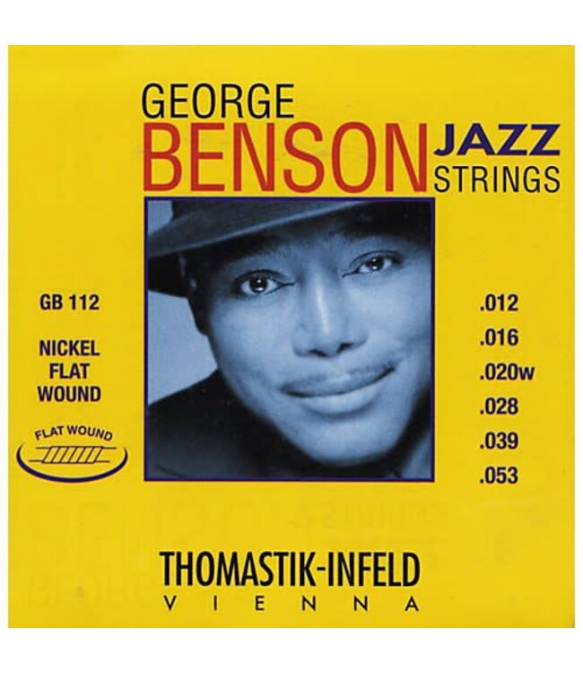 Thomastik-Infeld GB112 Benson Jazz Flatwound Set, 12-53