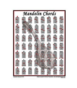 Walrus Walrus Mandolin Mini Chord Chart
