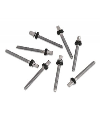 PDP PDP 12-24 Standard Tension Rods, Chrome, 50mm, 8 Pack