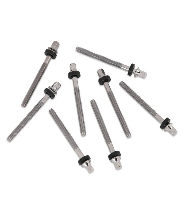 PDP 12-24 Standard Tension Rods, Chrome, 60mm, 8 Pack