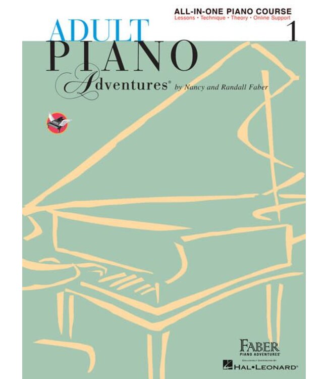 Faber Adult Piano Adventures All-In-One Piano Course Book 1