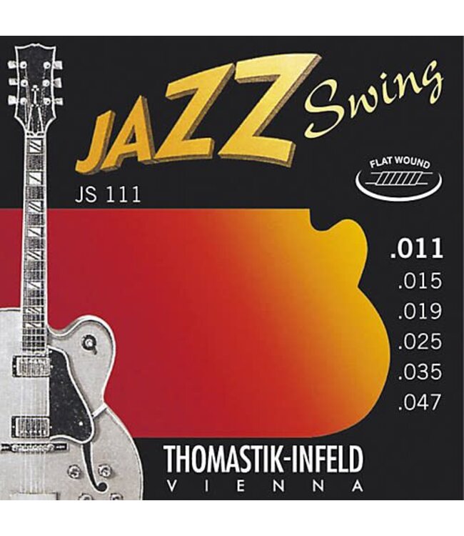 Thomastik-Infeld  JS111 Jazz Swing Flat Wound Set, 11-47