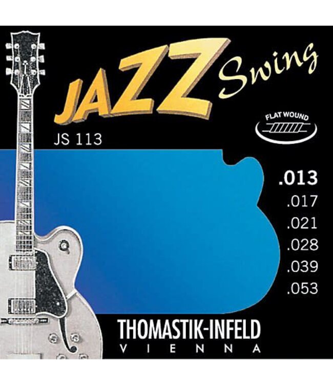 Thomastik-Infeld  JS113 Jazz Swing Flat Wound Set, 13-53