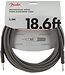Fender Professional Series Instrument Cable, Gray Tweed - 18.6 Foot