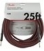 Fender Fender Professional Series Instrument Cable, Red Tweed - 25 Foot