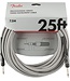 Fender Professional Series Instrument Cable, White Tweed - 25 Foot