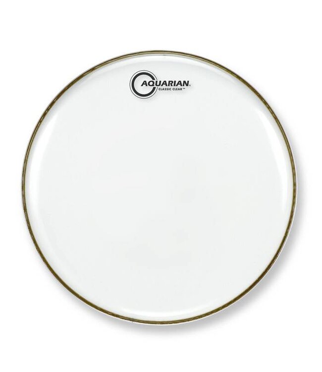 Aquarian 13" Classic Clear Snare Side Drum Head